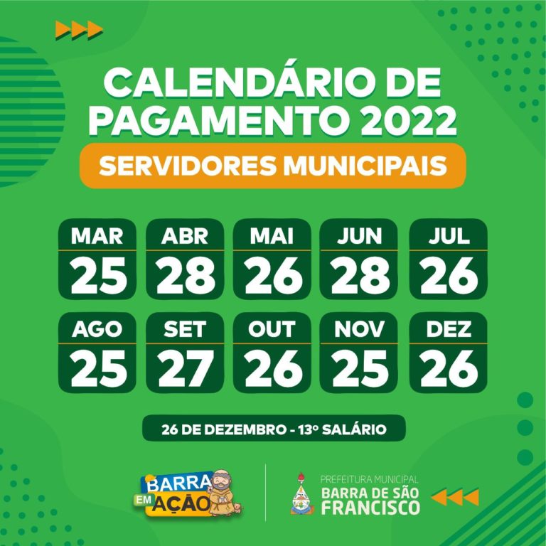 Prefeitura paga salário de março nesta sexta-feira, 25