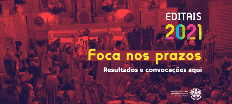 Secult divulga resultados de Editais do Fundo de Cultura do Estado do Espírito Santo
