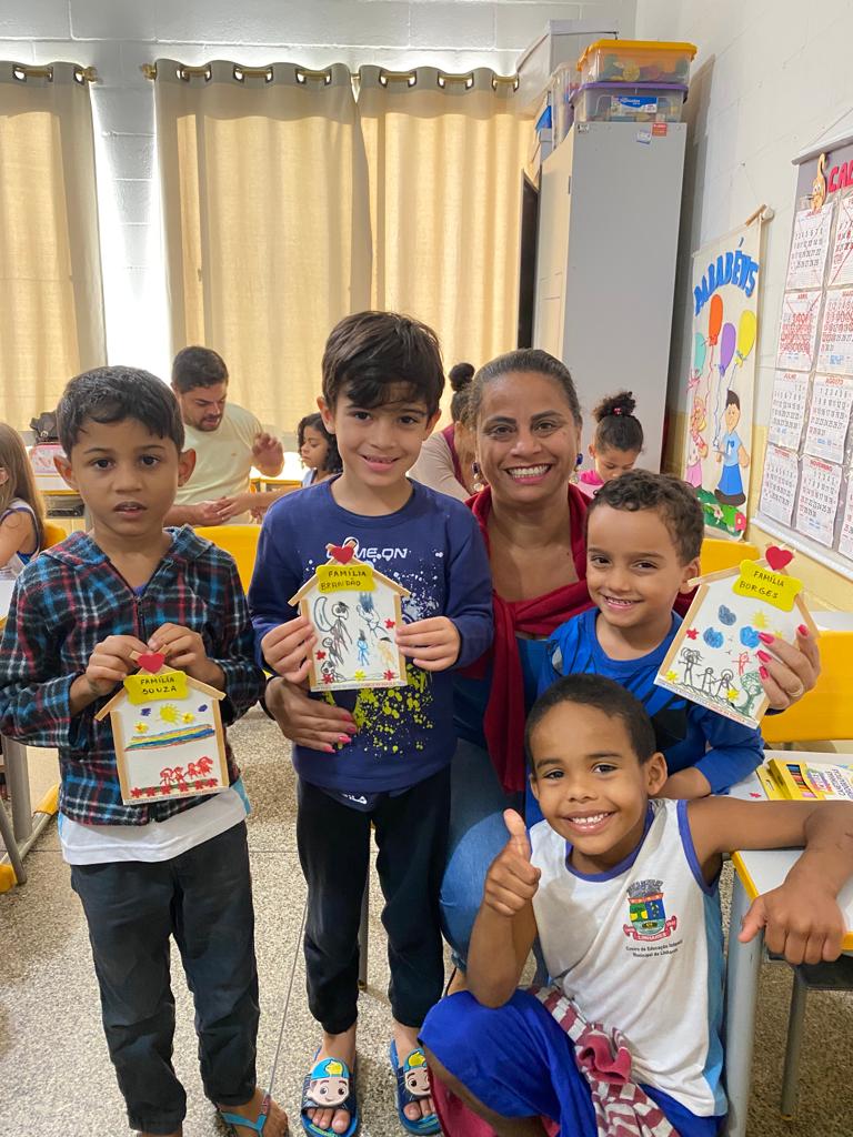 Dia da Família na Escola é celebrado no Ceim Santa Rita de Cássia   		