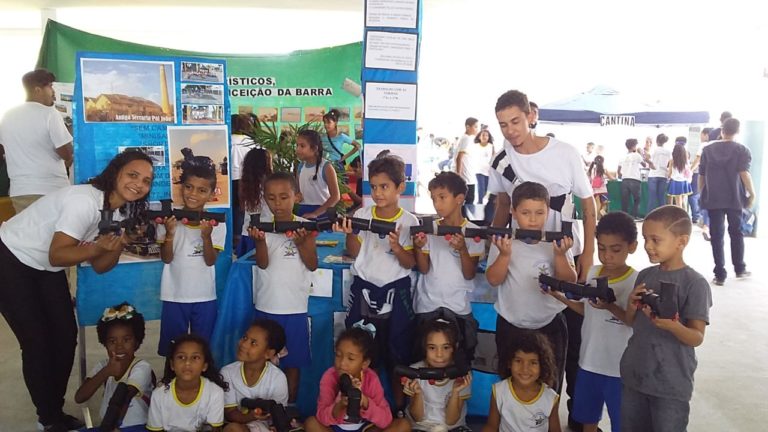 ESCOLA EMEFTI "JOÃO BASTOS BERNARDO VIEIRA" REALIZA EXPOSIÇÃO DO PROJETO DE INTERVENÇÃO CULTURAL "CONCEIÇÃO DA BARRA - ES, RESGATANDO NOSSA CULTURA. 