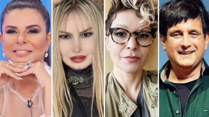 Mara Maravilha, Rosana, Patrícia Marx e Biafra