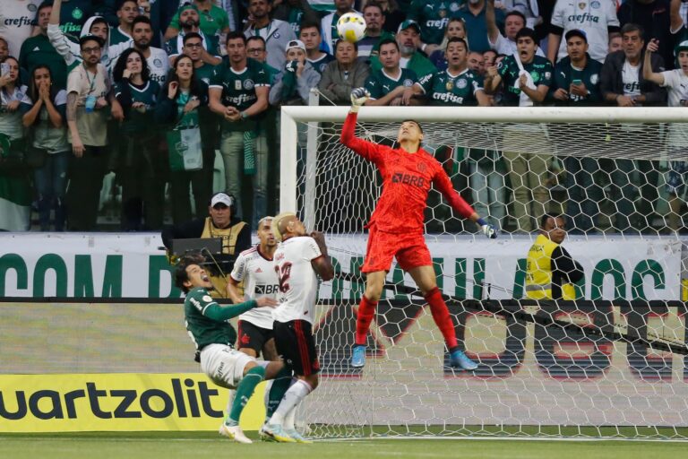 Palmeiras x Flamengo foi reiniciado antes de checagem completa em possível pênalti: “Agora já foi”