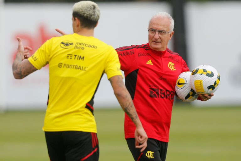 Dorival Júnior alerta sobre favoritismo do Flamengo após derrota do São Paulo na Sul-Americana