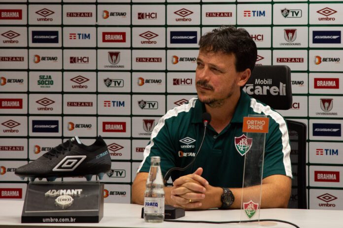 Fernando Diniz evita fixar planejamento por rodízio no Fluminense