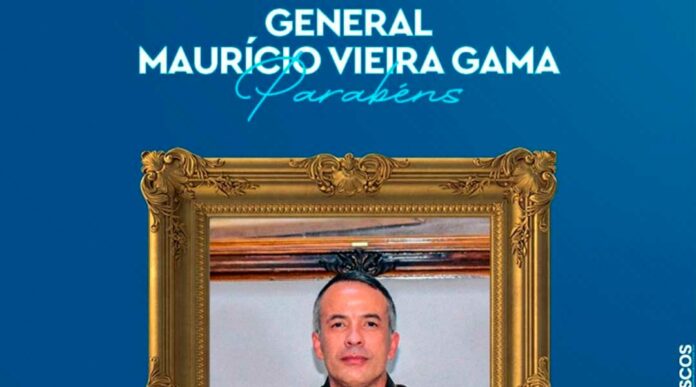 Parabenizar o Ilustre Alegrense Sr. Coronel Maurício Vieira Gama