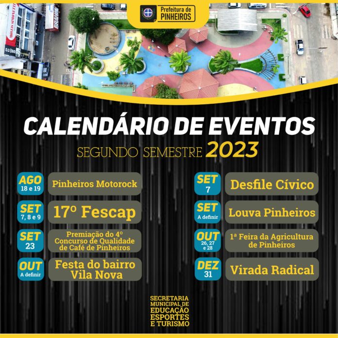 OITO EVENTOS PREVISTOS AGITAM PINHEIROS NESTE SEGUNDO SEMESTRE